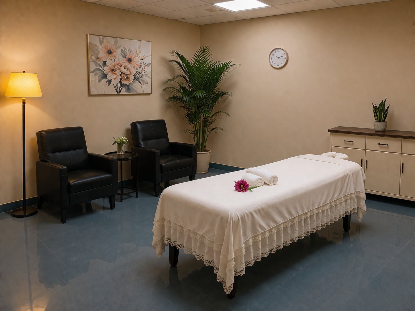 Full body massage room Carpinteria